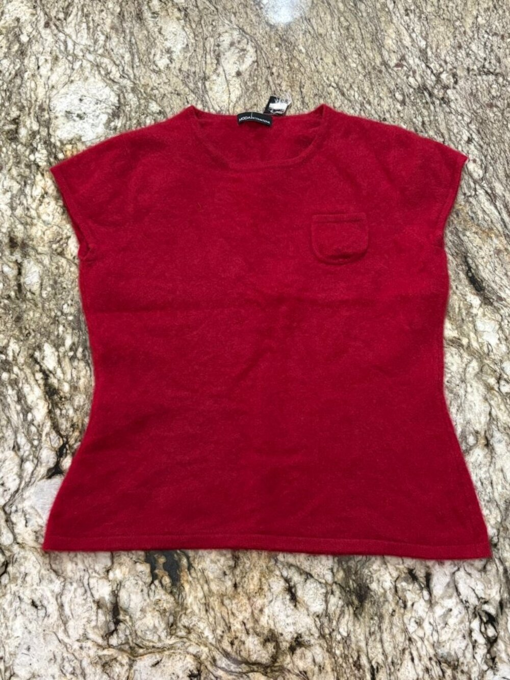 Vintage Tight Fitting Cashmere Sweater Top